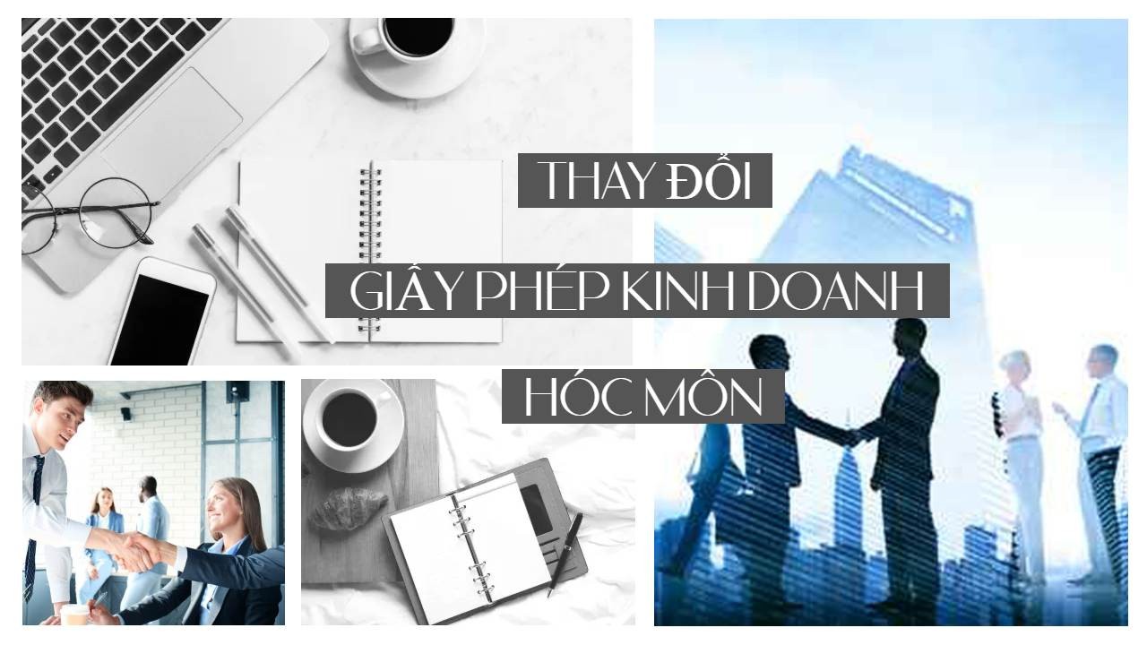 Dịch vụ thay đổi giấy phép phục vụ nhiều hạng mục khác nhau