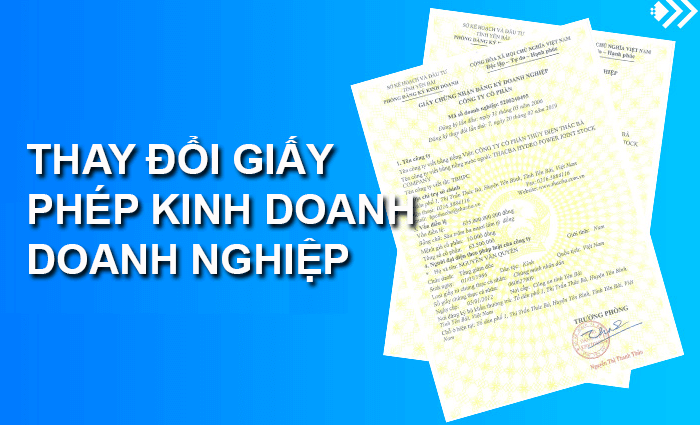Địa chỉ cung cấp dịch vụ thay đổi giấy phép uy tín nhất tại Quận 10