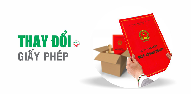Dịch vụ thay đổi giấy phép