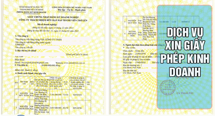 Nhận GPKD công ty chỉ từ sau 3 ngày làm việc