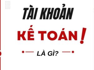 Tài khoản kế toán là gì? Các quy định chung về tài khoản kế toán