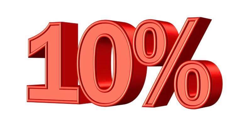 Mức thuế VAT 10%