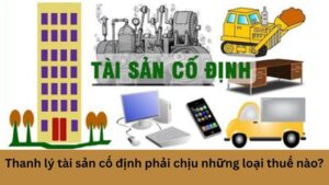 Những loại thuế mà thanh lý tài sản cố định phải chịu